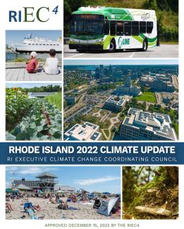 Cover Page of the RI 2022 Climate Update Report
